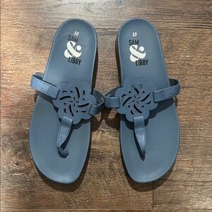 Sam & Libby Women's Navy Sandals